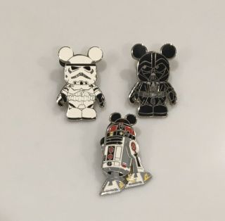 Rare Starwars Disney Pins.  Set Of 3