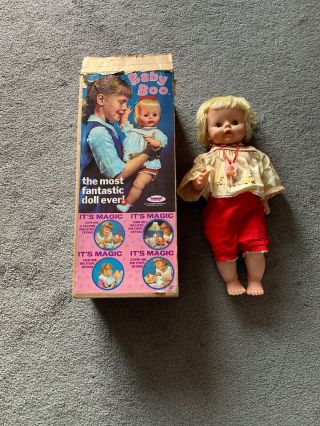 Vintage 1965 Baby - Boo 21” Doll W/ Box By Topper Toys - De Luxe Reading Corp 1813