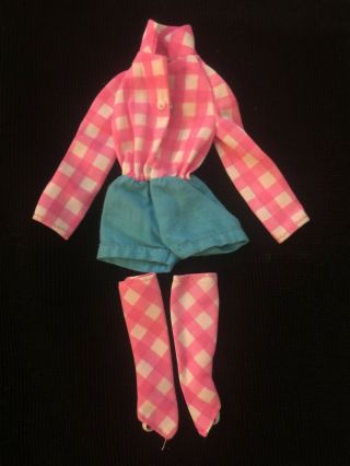 1972 Mattel Barbie Friend Talking Busy Steffie Outfit 1186