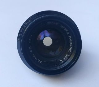 Cooke Speed Panchro 32mm T2.  3 SER II Taylor Hobson lens HEAD ONLY - RARE 2