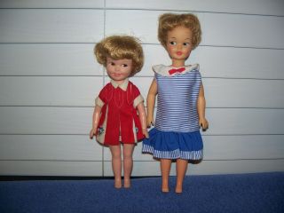 Vintage Ideal Pepper & Penny Brite Deluxe Reading Dolls