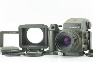 【 Rare 】 Zenza Bronica Etrs Sf Limited Safari W/ Ell 75mm Etc.  From Japan