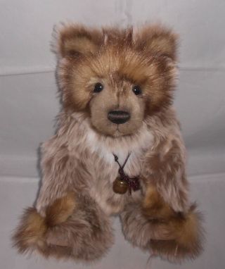 Charlie Bears Anniversary DIESEL Isabelle Lee 2015 Limited to 4500 RETIRED Rare 2