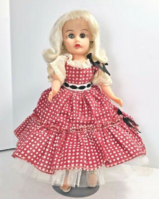 Vintage Arranbee R&b Little Miss Coty Circle P Doll In Htf Square Dance Dress