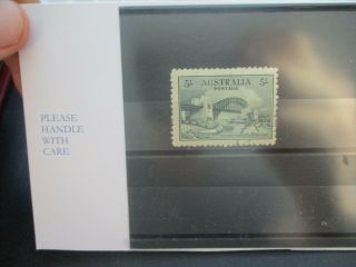 Australian Pre Decimal Stamps: 5/ - Bridge Cto - Rare (c374)