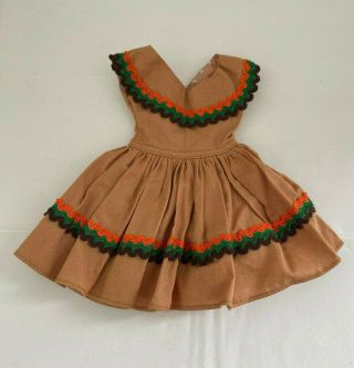 Vintage Mary Hoyer Doll Dress Tagged Fits 12 - 15 Inch Doll