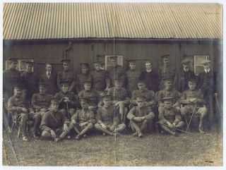 Ww1 Royal Artillery Soldiers Antique Photograph C1918 By Robinson Of Manchester