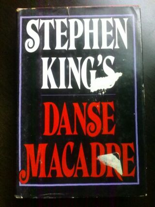 Rare Horror Book Stephen King Danse Macabre 1981 Hardcover 1st Edit Dust Jacket