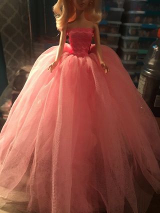 Pink Ball Gown For Silkstone,  Vintage Barbie,  Francie,  Stacey & PJ NO DOLL 3