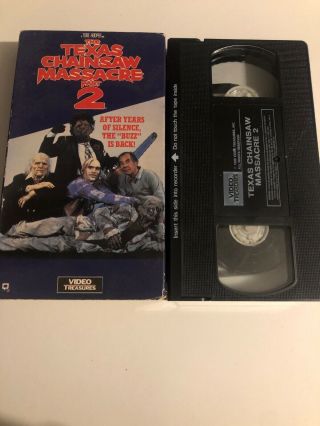 The Texas Chainsaw Massacre Part 2 (1986) Rare Video Treasures