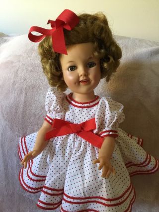 Shirley Temple Doll 17” Tall