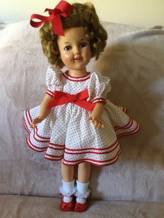 shirley temple doll 17” Tall 2