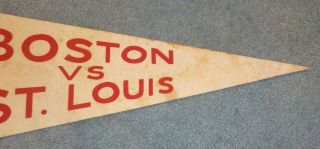 St.  Louis Cardinals vs.  Boston Red Sox 1967 World Series Pennant Vintage Rare 2