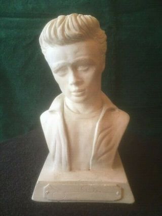 James Dean Bust / Statuette - Rare 1956 From James Dean Memorial Foundation