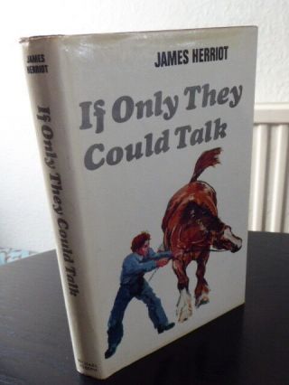 Rare James Herriot If Only They Could Talk 1st First Edition Hardback 1970 Vets