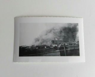 San Francisco Earthquake & Fire 1906 Antique Photo 6 " X 4 "