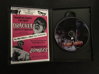 RARE OOP The Plague of the Zombies (Anchor Bay DVD 1999) Hammer Horror 3