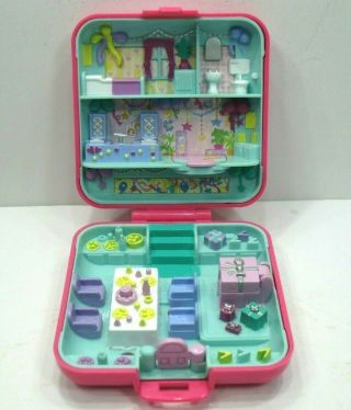 1989 Bluebird Polly Pocket Partytime Surprise Compact Only Vintage