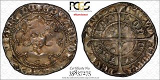 Great Britain England Edward Iv 1461 - 1464 Groat (4 Pence) Pcgs Au50 Rare S - 1969