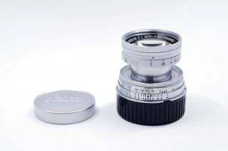 Rare Min - T Leitz Leica Summicron Collasible 50mm/f2.  0 50/2 Lens M Mount |l39