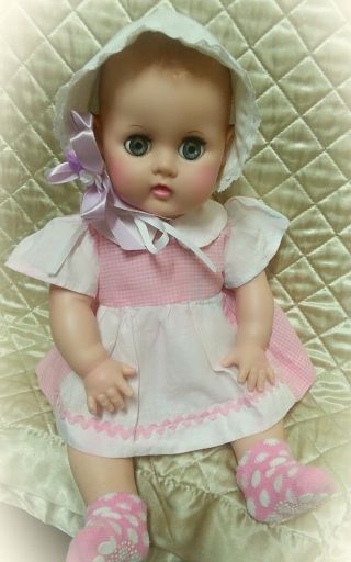1960s Large 20 Inch Effanbee Dy Dee Doll