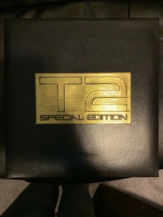 Terminator 2 Special Edition Gold Cav Uncut Thx Box Set Laserdisc - Very Rare