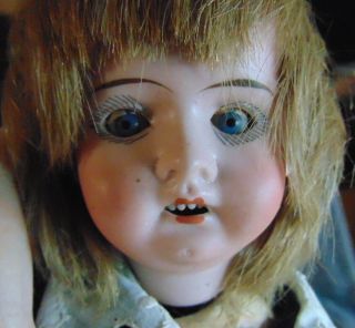 Vintage German Theodor Recknagel Doll 12” 2