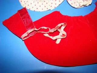 VINTAGE GINNY LITTLE RED RIDING HOOD OUTFIT FABLE SERIES 1953 3