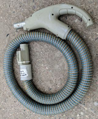 Vintage Sears Kenmore Magic Blue Canister Vacuum Cleaner Hose Attachment Antique