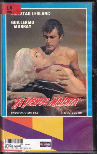 Mexican Erotic Film - La Venus Maldita - American Video - Leblanc,  Murray Rare