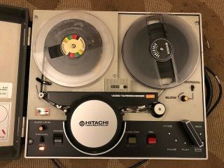 [ultra Rare] 1968 Hitachi Reel - To - Reel Video Tape Recorder Model Sv - 510u