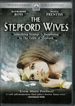 The Stepford Wives Dvd 1975 Katharine Ross Paula Prentiss Widescreen Rare Oop