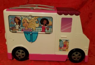 Mattel Barbie Food Truck With Most Of The Accessories 2
