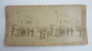 4 Antique 1893 Columbian Exposition Stereoview Images Kilburn Underwood 2