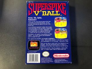Spike V ' Ball (Nintendo NES,  1990) CIB RARE 2