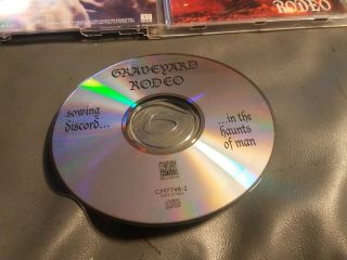 GRAVEYARD RODEO - SOWING DISCORD IN THE HAUNTS OF MAN (CD) Rare 80 ' s Heavy Metal 2