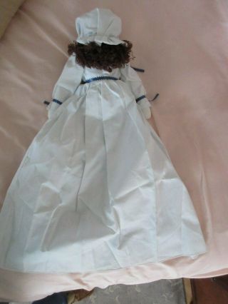 Handmade Vintage Authentic Pillowcase Doll Amish Faceless AMERICANA Embroidered 3