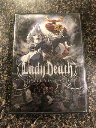 Lady Death The Motion Picture Dvd Movie,  Rare Adv Films Horror Anime