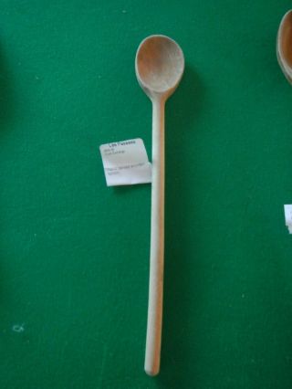 Antique Hand Carved Wooden Spoon From Cuba 1900 