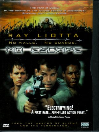 No Escape Ray Liotta Dvd Rare Snapcase Lance Henriksen Hbo 1994 Ernie Hudson