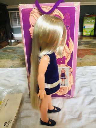 Vintage Velvet Doll Chrissy Ideal Growing Hair 2