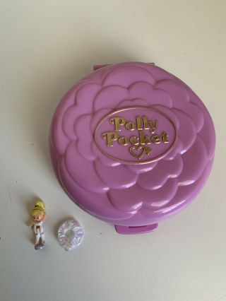 Vintage Polly Pocket Bluebird Ballerina Grand Ballet Pink Compact Complete Doll 3