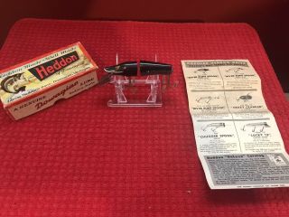 Vintage Heddon Scissor Tail Lure W/ Box