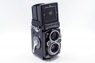 Exc Rollei Rolleiflex 3.  5f Camera W/ Rare Schneider Xenotar 75mm F/3.  5 75/3.  5