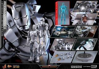Hot Toys Iron Man Mark Ii Diecast Exclusive Edition