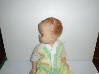Vintage Plastic Toy Girl Doll Playpal Toddler 2