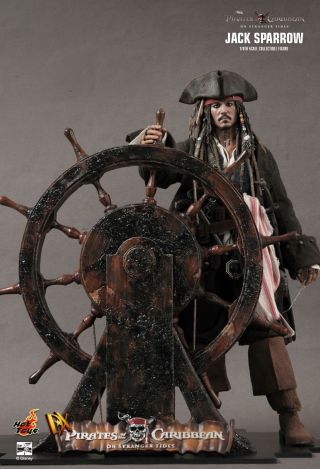 Hot Toys 1/6 Pirates Of The Caribbean Dx06 Jack Sparrow Masterpiece Figure