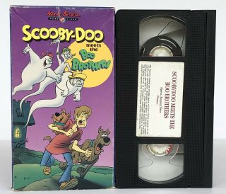 Scooby - Doo Meets The Boo Brothers (vhs,  1991) Rare Hanna - Barbera Video Release