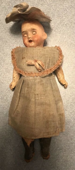 Antique German Bisque Doll w/ Box 2