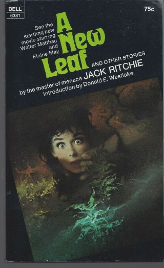 A Leaf Jack Ritchie Vintage Pb Dell 1971 True 1st Edition Rare